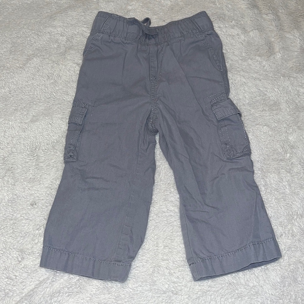 The childrens place gray pants 12-18 months